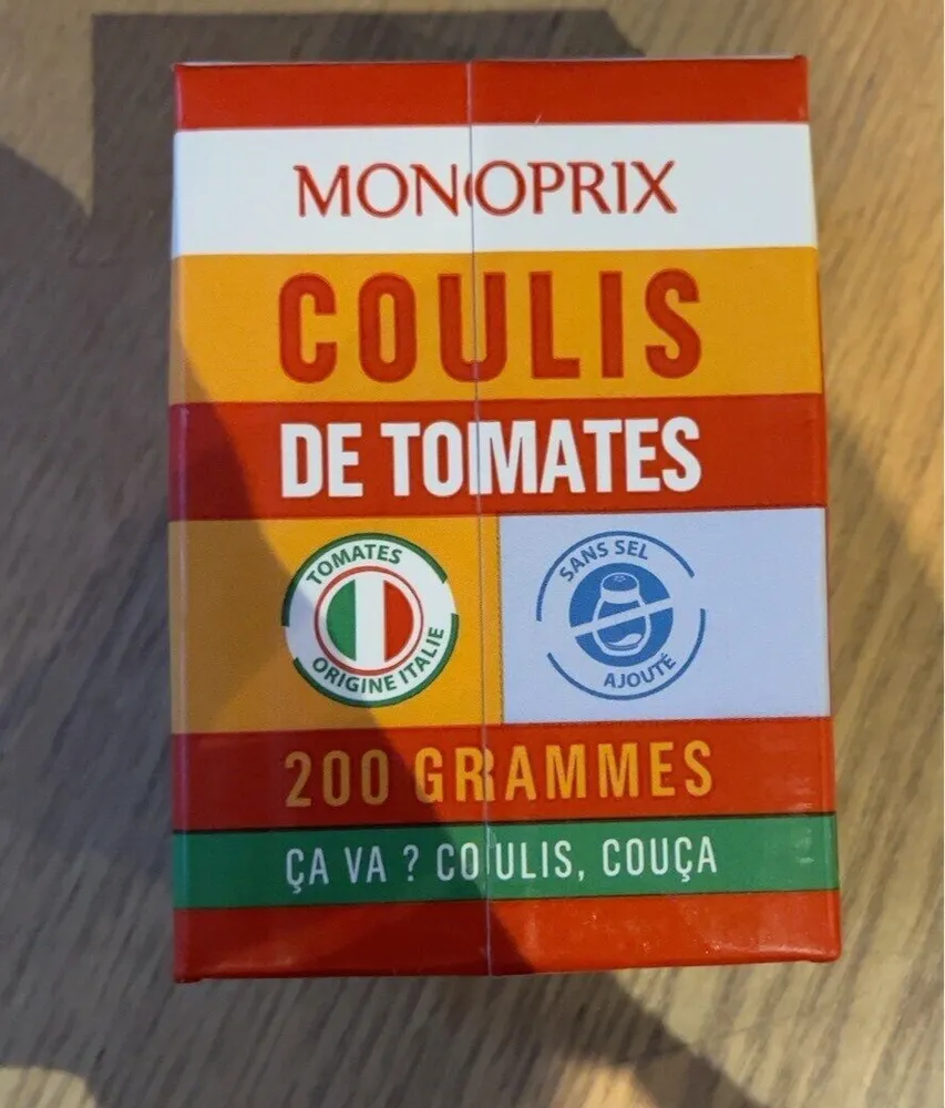 Coulis de tomates