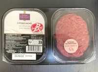 2 steaks hachés Facon bouchère