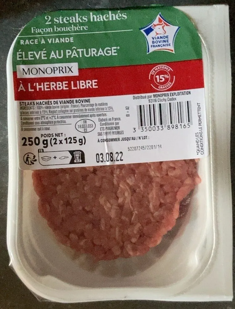 Steack haché