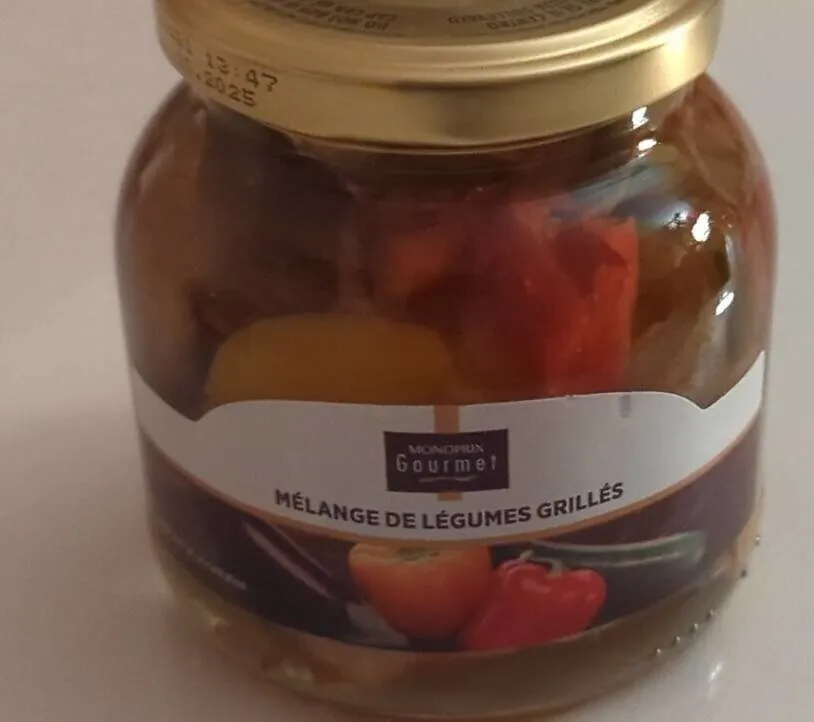 Mélange de légumes grillés