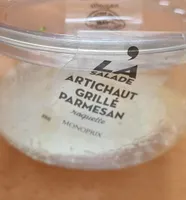 Artichaud grillé au parmesan et roquette