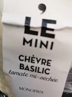 Le mini chèvre basilic