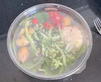 Salade saumon ciboulette
