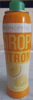 SIROP CITRON