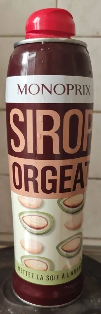 Sirop d’orgeat