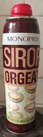 Sirop d’orgeat