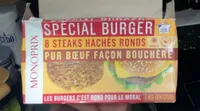 Spécial Burger Pur Boeuf façon Bouchère