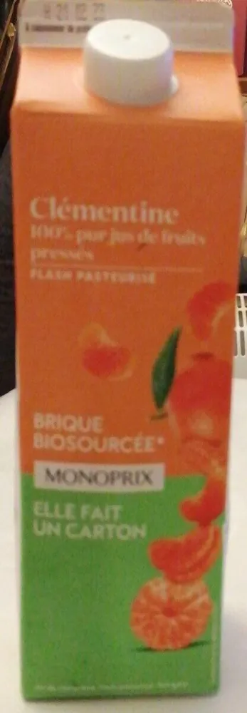 Brique Biosource de clémentine