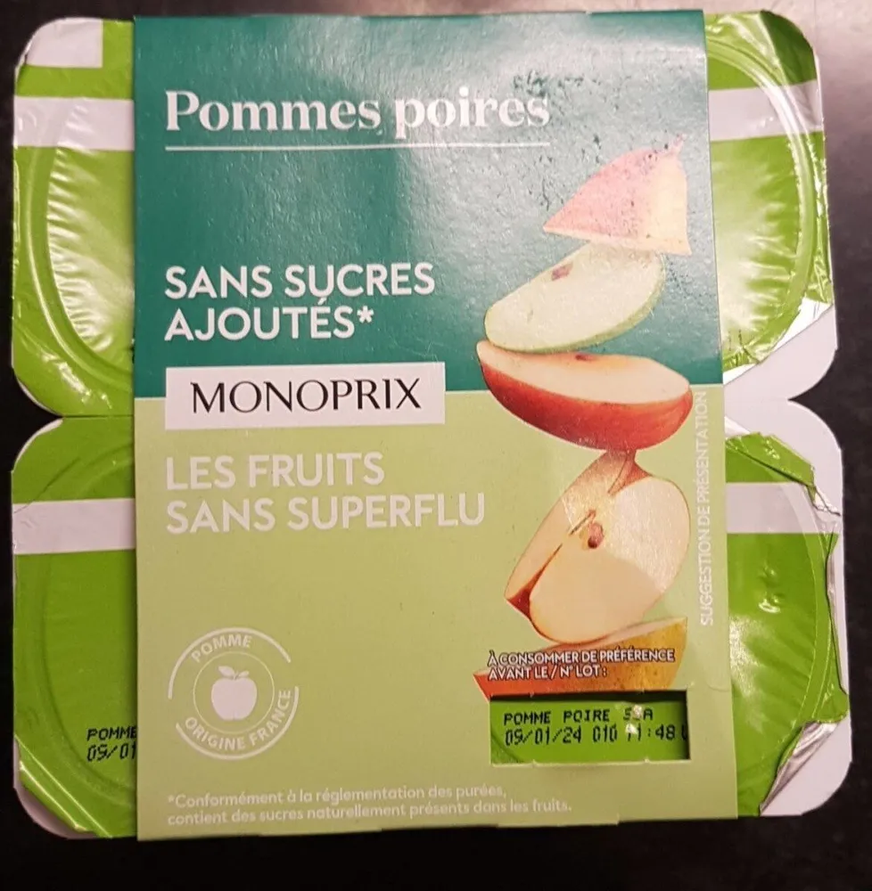 Pommes poires