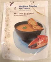 Velouté de crabe à la crème fraîche