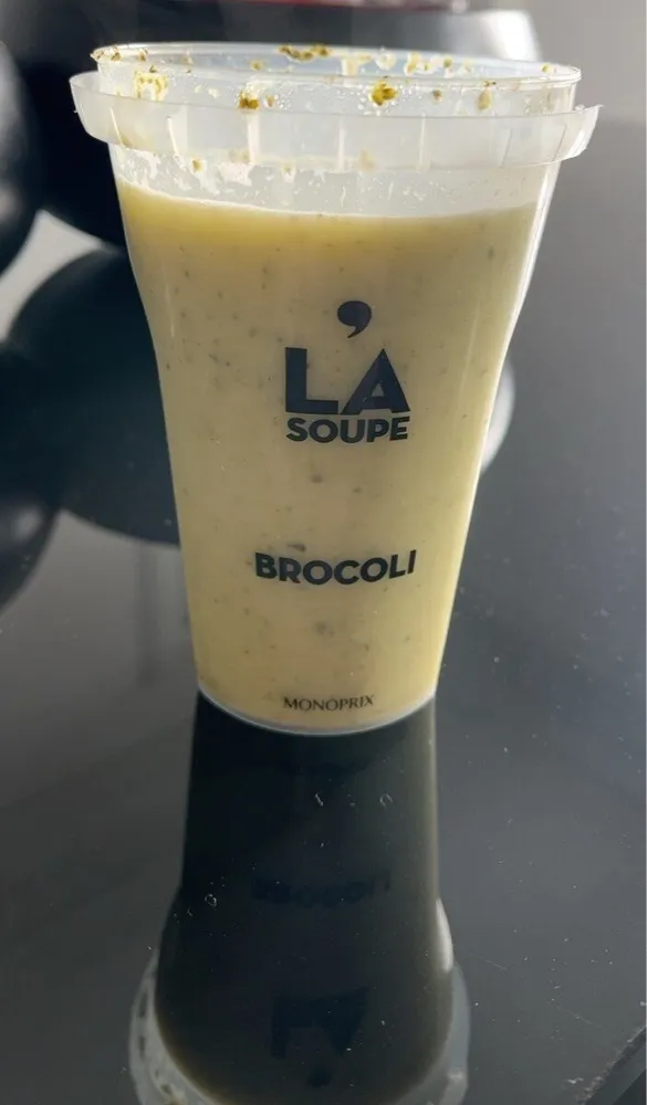 Soupe à base de pomme de terre et brocoli