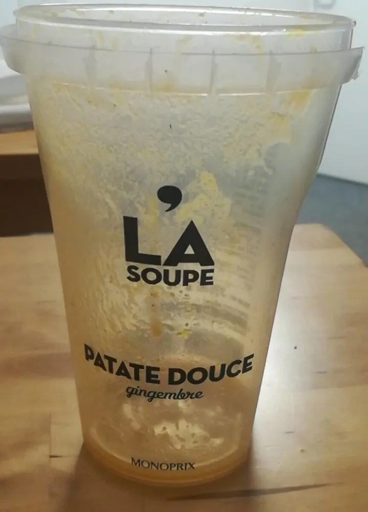 La soupe patate douce