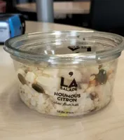 Salade houmous citron chou-fleur rôti