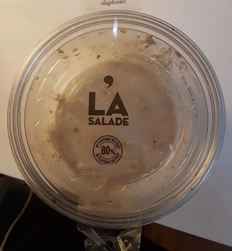 Salade oeuf poché champignons