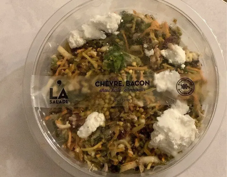 LA salade chèvre Bacon