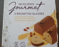 2 bûchettes glacées caramel