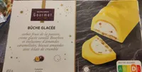 Bûche glacée fruit de la passion