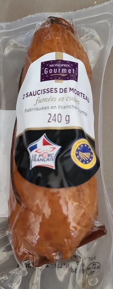 Saucisses de Morteau