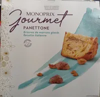 Panettone brisure de marrons glacés