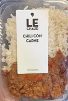 Chili con carne et riz
