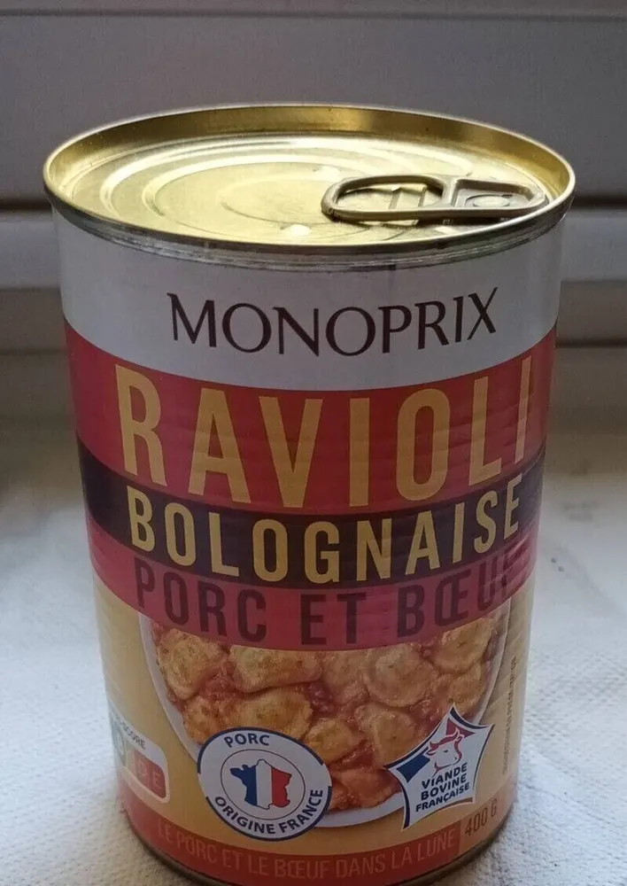 Ravioli bolognaise