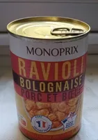 Ravioli bolognaise