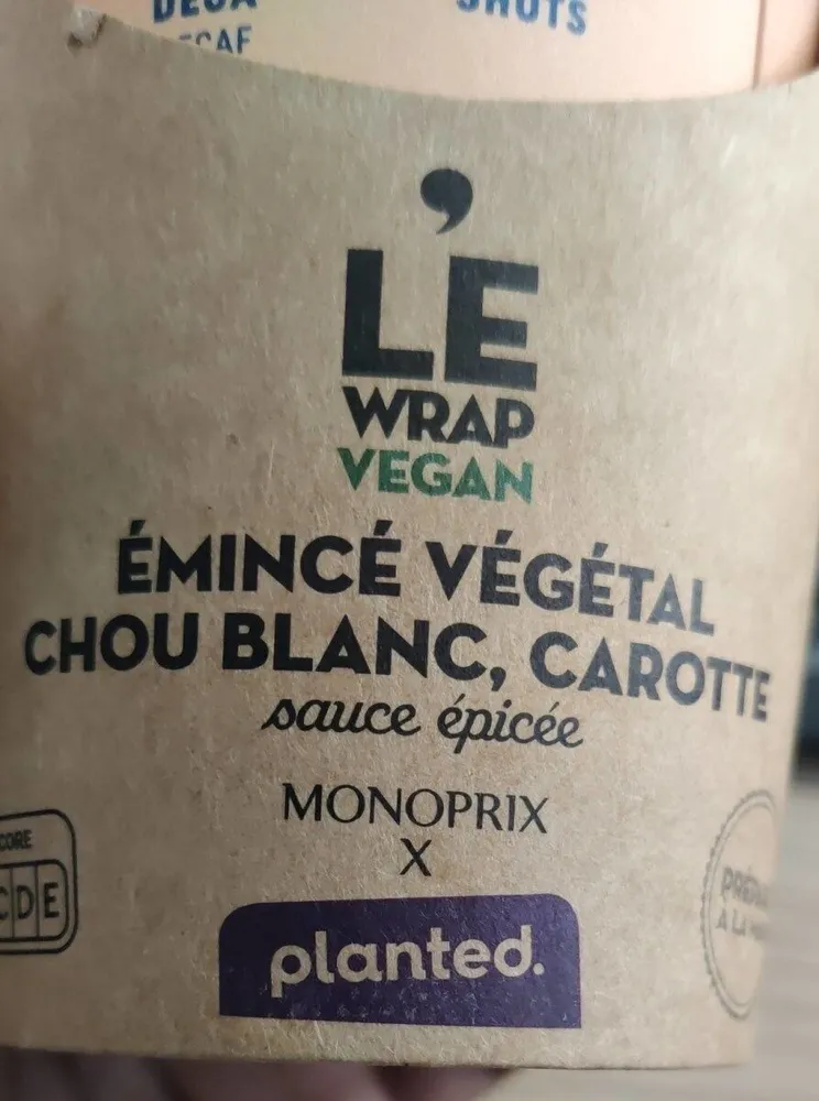 Le Wrap vegan