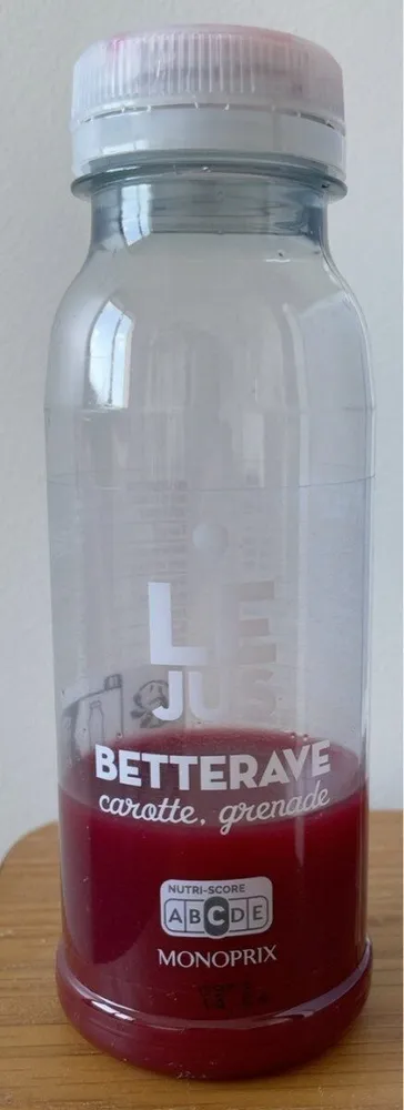 Le Jus Betterave, carotte, grenade