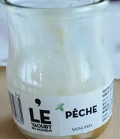 Le yaourt du moment - Pêche