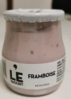 Le yaourt framboise