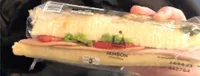 La baguette jambon crudités