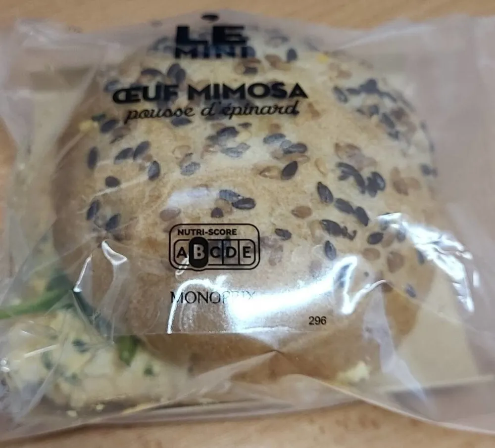 Le Mini Oeuf Mimosa
