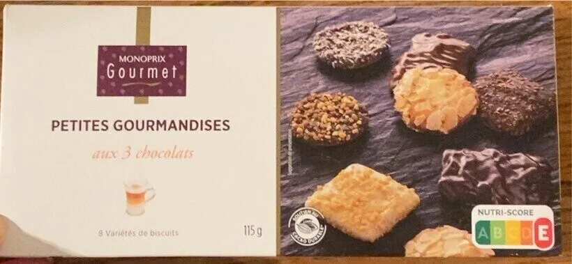 Petites gourmandises aux 3 chocolats