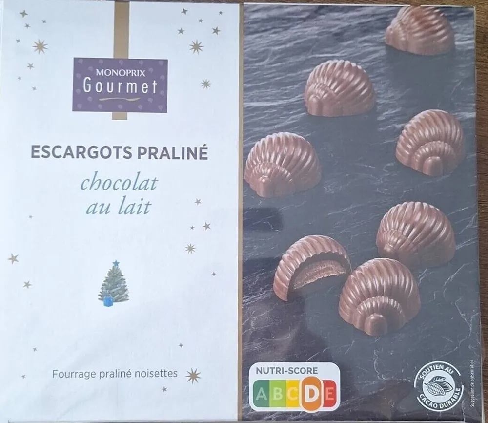 Escargots praliné