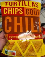 Tortillas Goût chili
