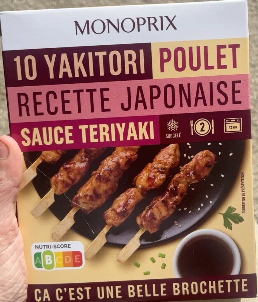 Yakatori poulet