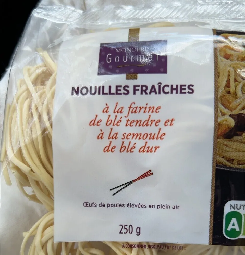 Nouilles fraiches