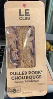 Le club - Pulled pork chou rouge