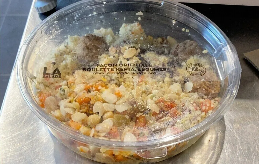 Façon orientale boulette kefta, légumes
