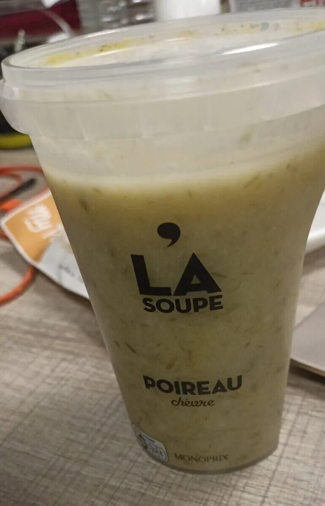L'a soupe poireau chèvre