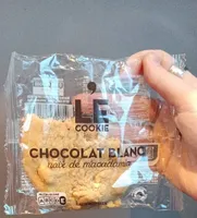 Cookie chocolat blanc noix de macadamia