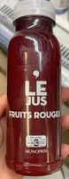 Le jus fruits rouges