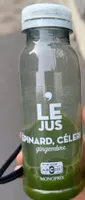 Le Jus épinards, céleri, gingembre