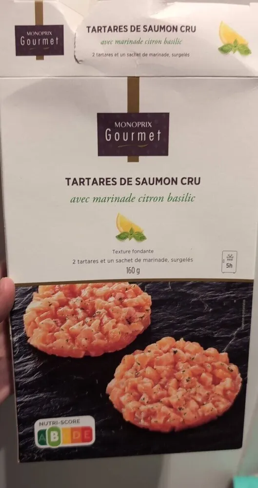 Tartare de Saumon cru