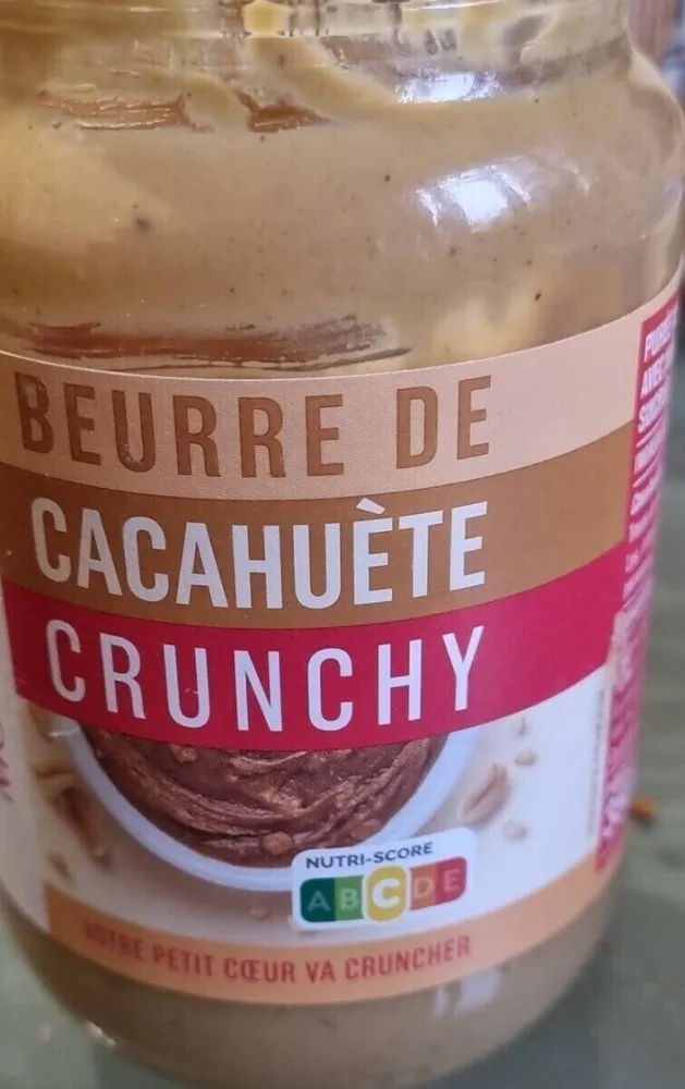Beurre de cacahuète crunchy