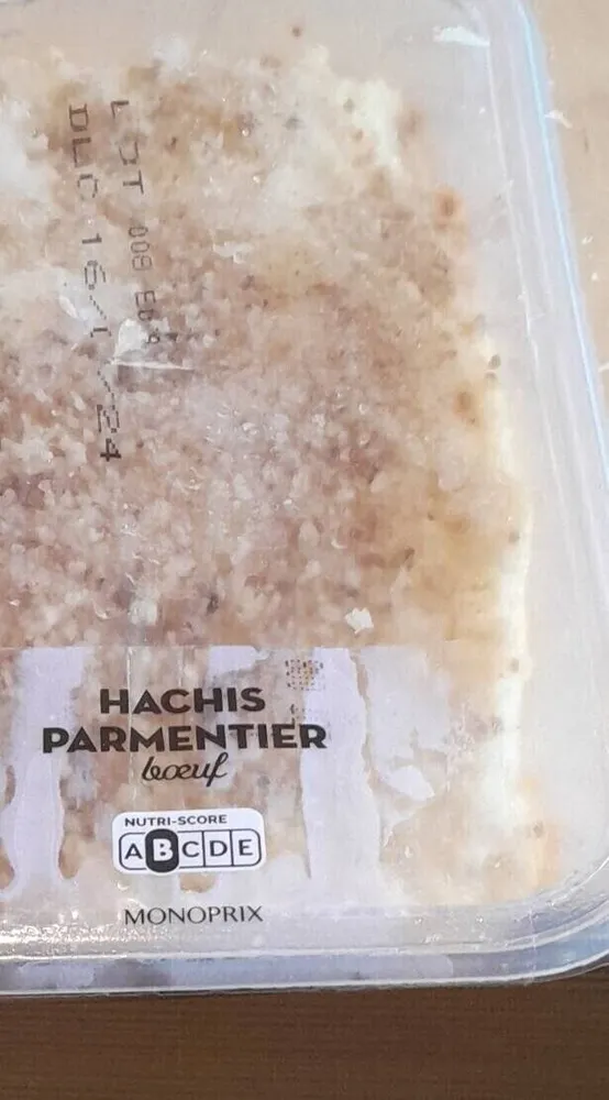 Hachis Parmentier de boeuf