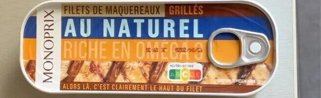 Maquereaux grillés