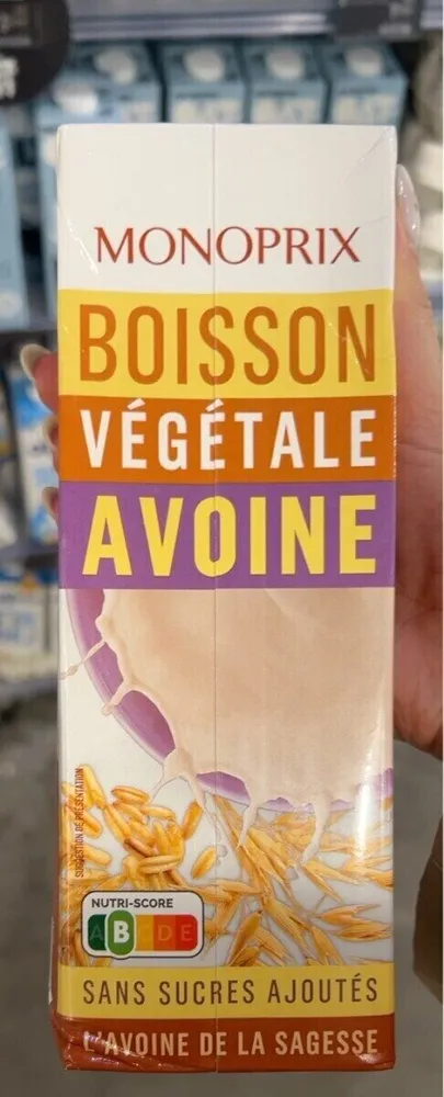 Boisson végétale avoine