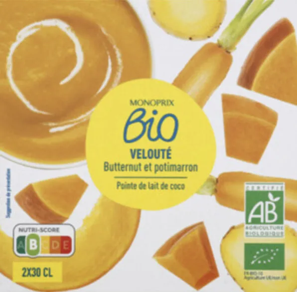 Velouté Butternut et potimarron