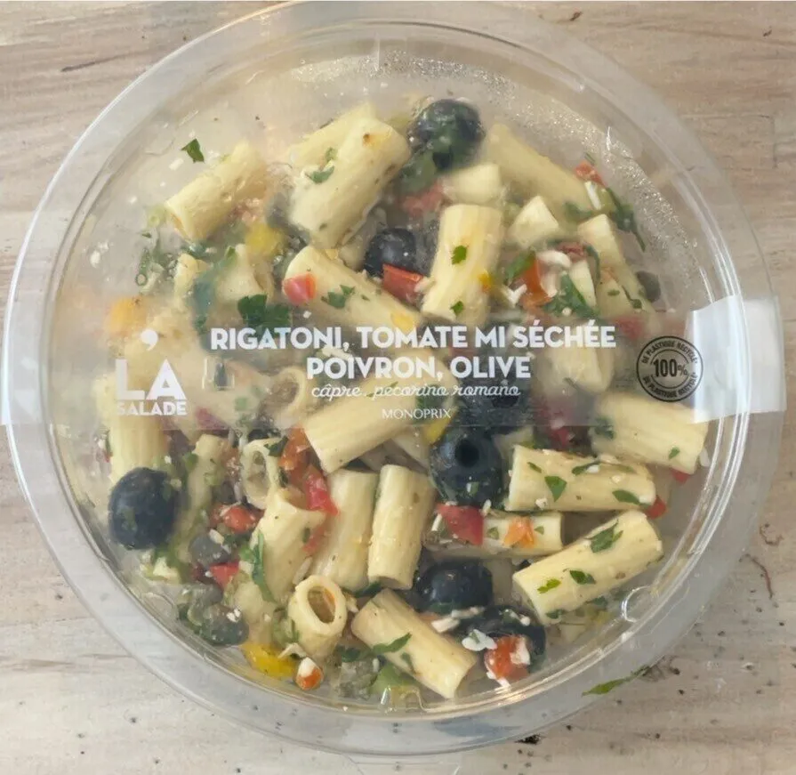 Salade Rigatoni, tomate mi séché, poivron, olive - Monoprix - Monoprix - Monoprix
